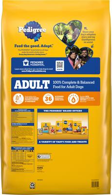 Show full view: Pedigree Chopped Ground Dinner with Chicken Canned Food + Complete Nutrition Roasted Chicken, Rice & Vegetable Flavor Dry Dog Food slide 3 of 10