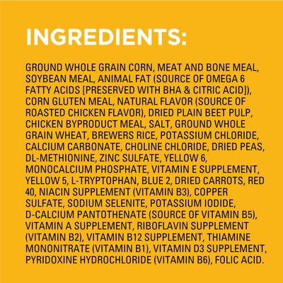 Show full view: Pedigree Complete Nutrition Roasted Chicken, Rice & Vegetable Dry Food + Choice Cuts In Gravy Beef & Country Stew Wet Dog Food Variety Pack slide 4 of 9