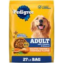 Pedigree Complete Nutrition Roasted Chicken & Vegetable Flavor Dog Kibble Adult Dry Dog Food, 27-lb bag