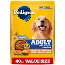 Pedigree Complete Nutrition Roasted Chicken & Vegetable Flavor Dog Kibble Adult Dry Dog Food, 40-lb bag