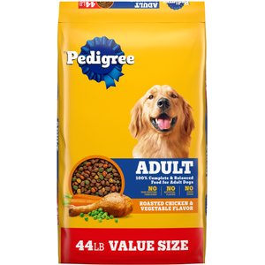 Pedigree Complete Nutrition Grilled Steak & Vegetable Flavor Dog Kibble Adult Dry Dog Food