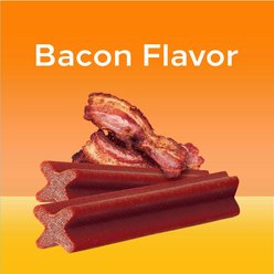 Pedigree Dentastix Bacon Flavor Dental Treats for Toy & Small Dogs, 9.6-oz pouch, 40 count slide 2 of 9