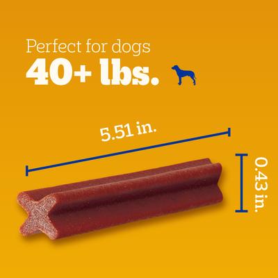 Show full view: Pedigree Dentastix Bacon Flavor Large Dental Dog Treats, 32 count slide 4 of 12
