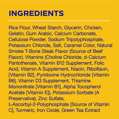 Show full view: Pedigree Dentastix Beef Flavored Large Dental Dog Treats, 40 count slide 5 of 12