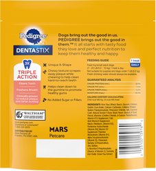 Pedigree Dentastix Beef Mini Dental Dog Treats, 24 count slide 2 of 9