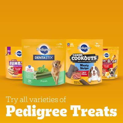 Show full view: Pedigree Dentastix Dual Flavored Bacon & Chicken Flavored Mini Dental Dog Treats, 24 count slide 10 of 11