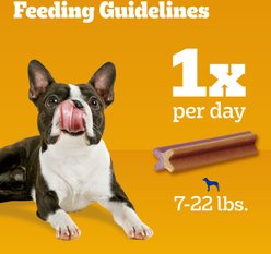 Pedigree Dentastix Dual Flavored Bacon & Chicken Flavored Mini Dental Dog Treats, 84 count slide 2 of 9