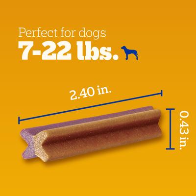Show full view: Pedigree Dentastix Dual Flavored Bacon & Chicken Flavored Mini Dental Dog Treats, 84 count slide 4 of 11