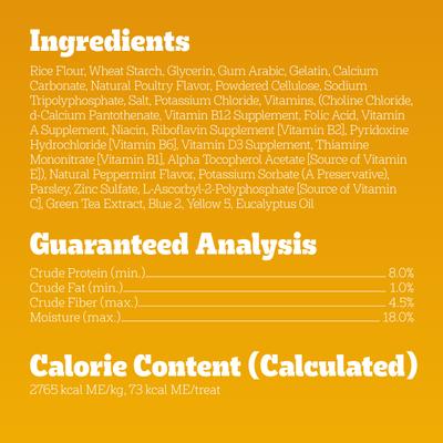 Show full view: Pedigree Dentastix Fresh Mint Flavored Large Dental Dog Treats, 28 count slide 7 of 12