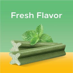 Pedigree Dentastix Fresh Mint Flavored Large Dental Dog Treats, 36 count slide 2 of 9