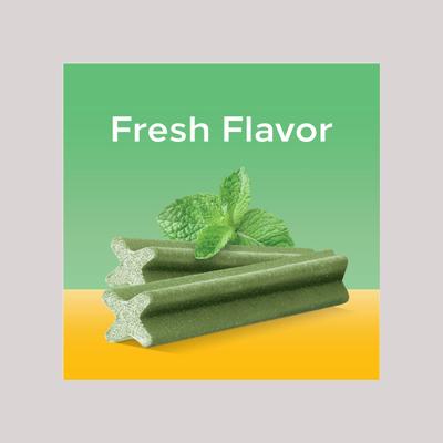 Show full view: Pedigree Dentastix Fresh Mint Flavored Large Dental Dog Treats, 60 count slide 5 of 12