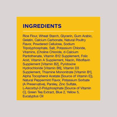 Show full view: Pedigree Dentastix Fresh Mint Flavored Large Dental Dog Treats, 60 count slide 7 of 12