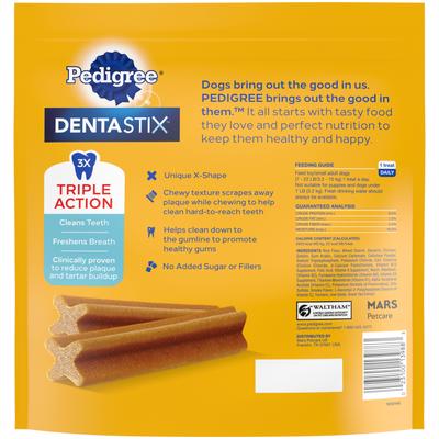 Show full view: Pedigree Dentastix Mini Original Chicken Flavor Dental Dog Treats, 216 count bundle slide 3 of 5