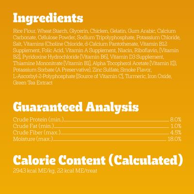 Show full view: Pedigree Dentastix Mini Original Chicken Flavor Dental Dog Treats, 108 count slide 7 of 12