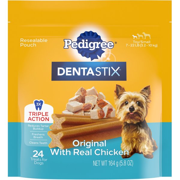 Pedigree Dentastix Mini Original Chicken Flavor Dental Dog Treats
