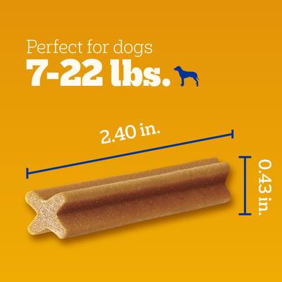 Show full view: Pedigree Dentastix Mini Original Chicken Flavor Dental Dog Treats, 24 count slide 4 of 12