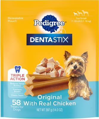 Show full view: Pedigree Dentastix Mini Original Chicken Flavor Dental Dog Treats, 58 count slide 1 of 12