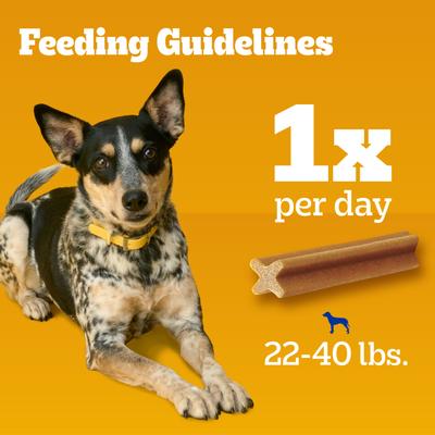 Show full view: Pedigree Dentastix Small/Medium Original Chicken Flavor Dental Dog Treats, 45 count slide 8 of 12