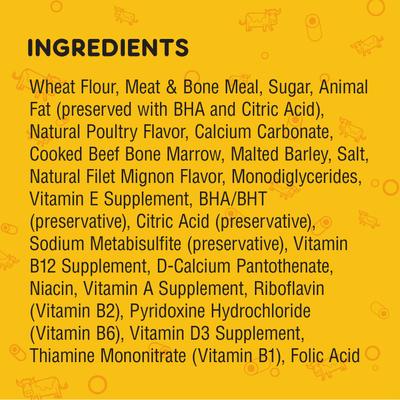 Show full view: Pedigree Marrobone Real Beef Flavor Biscuit Dog Treats, 12-lb bundle slide 7 of 11