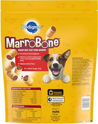 Show full view: Pedigree Marrobone Real Beef Flavor Biscuit Dog Treats, 12-lb bundle slide 3 of 11