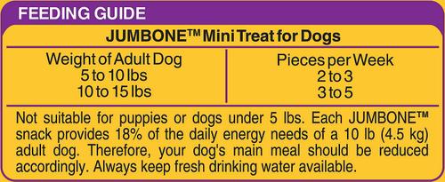 Show full view: Pedigree Mini Jumbone Real Beef Flavor Dog Treats, 105 count bundle slide 6 of 7