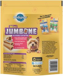 Pedigree Mini Jumbone Real Beef Flavor Dog Treats, 35 count slide 2 of 13
