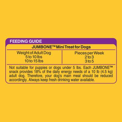 Show full view: Pedigree Mini Jumbone Real Beef Flavor Dog Treats, 35 count slide 9 of 15