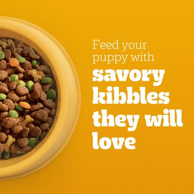 Show full view: Pedigree Puppy Growth & Protection Chicken & Vegetable Flavor Dry Dog Food, 30-lb bag slide 5 of 12