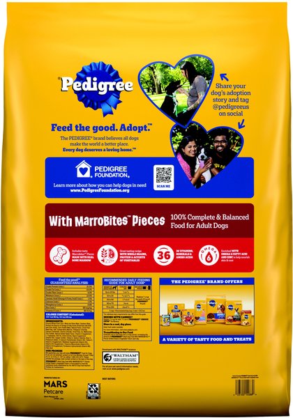 Pedigree with MarroBites Pieces Steak & Vegetable Flavor Adult Dry Dog Food