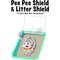 Show in main carousel: Pee Pee Shield Cat Litter Box Shields, 15-in long x 11-in tall, 3 count slide 8 of 10