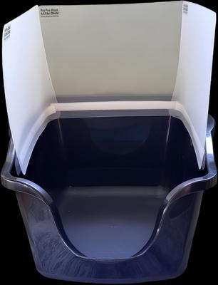 Show full view: Pee Pee Shield Cat Litter Box Shields, 15-in long x 11-in tall, 3 count slide 2 of 10