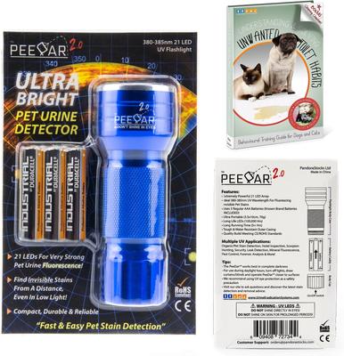Show full view: PeeDar 2.0 UV LED Flashlight Urine Detector slide 2 of 11