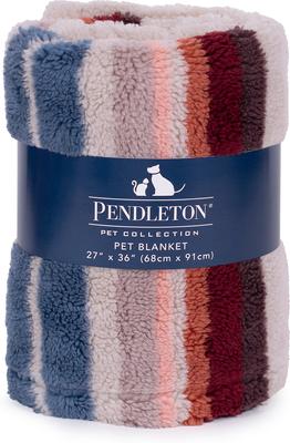 Show full view: Pendleton Berber Dog Blanket, Serape Rosewood slide 3 of 6