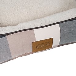 Pendleton Block Plaid Kuddler Dog Bed, Block Plaid, X-Large: 42 x 30 x 10.5-in slide 2 of 9