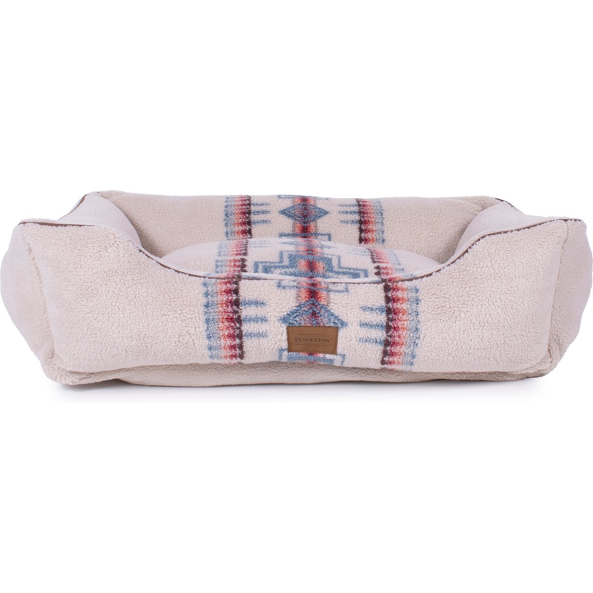 Pendleton Harding Rosewood Berber Kuddler Dog Bed, Harding Rosewood, Large: 36 x 27 x 10-in
