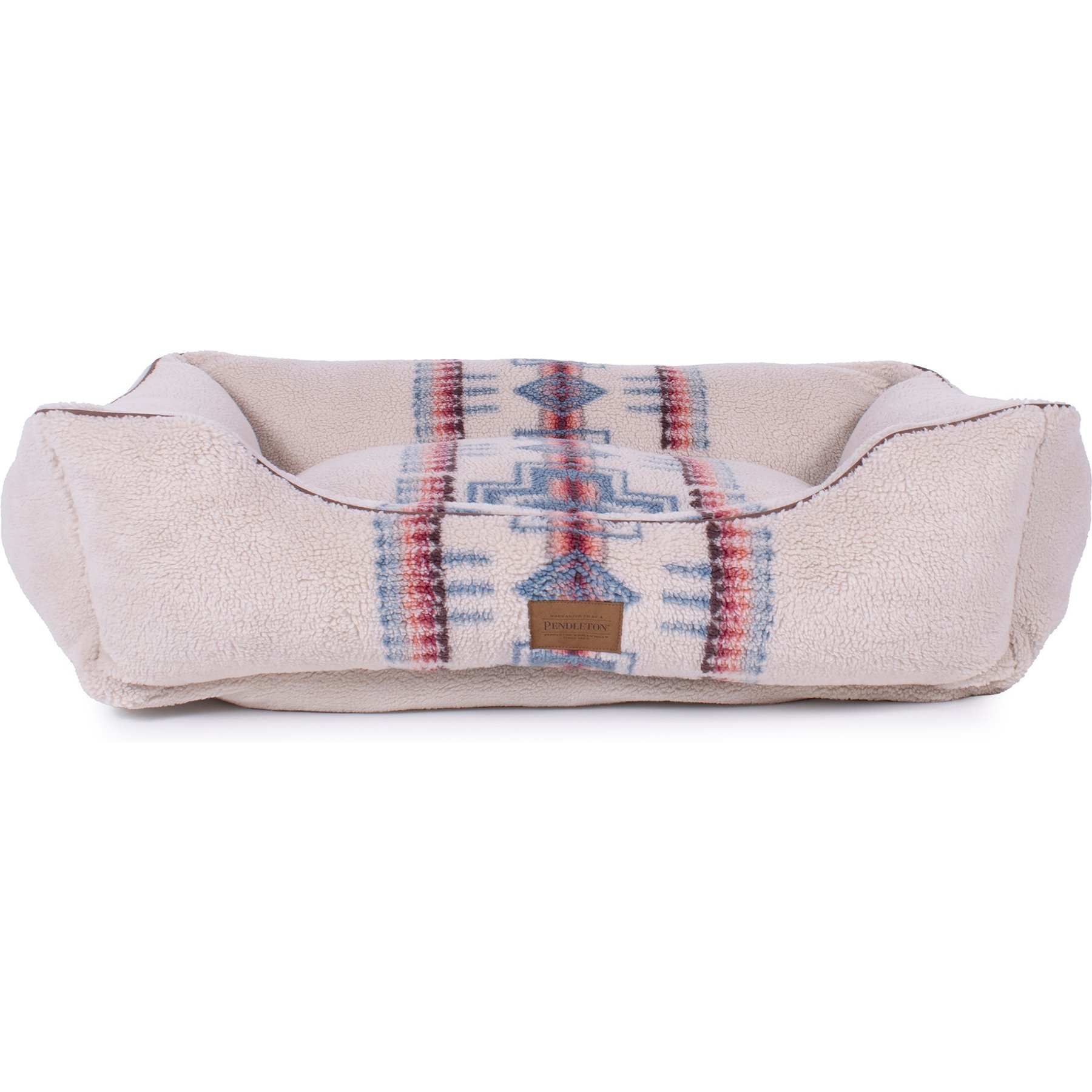Pendleton Harding Rosewood Berber Kuddler Dog Bed, Harding Rosewood, Large: 36 x 27 x 10-in