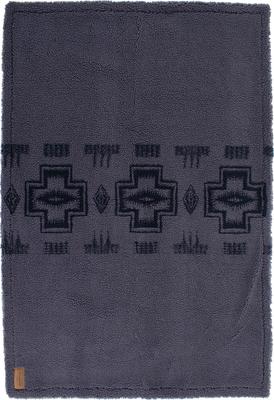 Show full view: Pendleton Harding Tonal Berber Dog Blanket, Gray slide 3 of 4