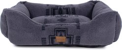 Pendleton Harding Tonal Berber Kuddler Dog Bed, Gray, Large