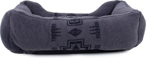 Show full view: Pendleton Harding Tonal Berber Kuddler Dog Bed, Gray, Large slide 4 of 10