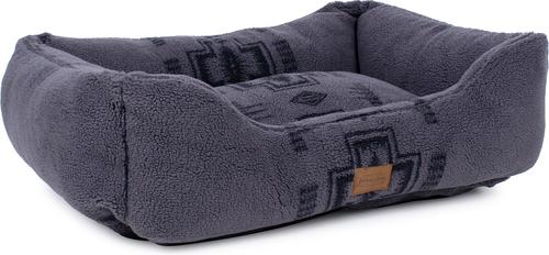 Show full view: Pendleton Harding Tonal Berber Kuddler Dog Bed, Gray, Large slide 2 of 10