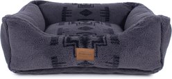 Pendleton Harding Tonal Berber Kuddler Dog Bed, Gray, Medium