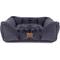 Show in main carousel: Pendleton Harding Tonal Berber Kuddler Dog Bed, Gray, Medium slide 1 of 10