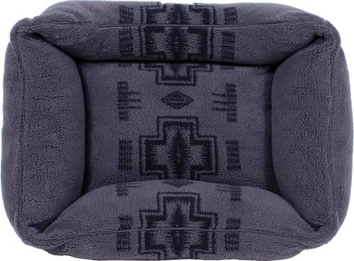 Show full view: Pendleton Harding Tonal Berber Kuddler Dog Bed, Gray, Medium slide 6 of 10