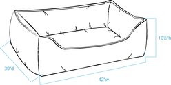 Pendleton Harding Tonal Berber Kuddler Dog Bed, Gray, X-Large: 42 x 30 x 10.5-in slide 2 of 9