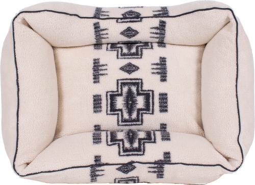 Show full view: Pendleton Harding Tonal Berber Kuddler Dog Bed, Natural, Large slide 6 of 11