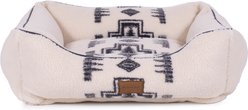 Pendleton Harding Tonal Berber Kuddler Dog Bed, Natural, Medium