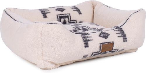 Show full view: Pendleton Harding Tonal Berber Kuddler Dog Bed, Natural, Medium slide 3 of 11