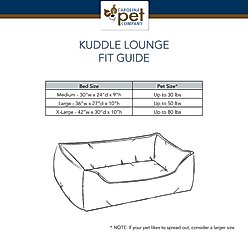 Pendleton Harding Tonal Berber Kuddler Dog Bed, Natural, X-Large slide 2 of 9