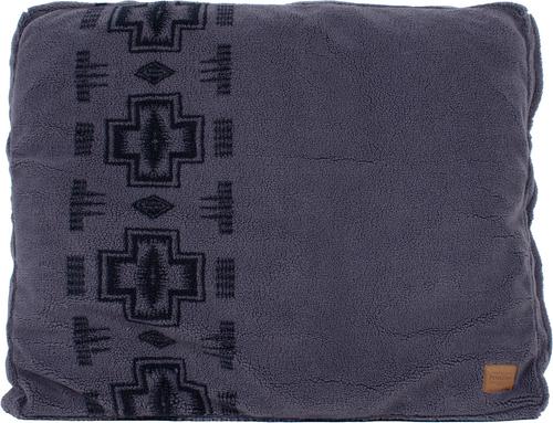 Show full view: Pendleton Harding Tonal Berber Pet Napper Dog Bed, Gray, Large slide 5 of 11