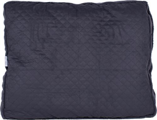 Show full view: Pendleton Harding Tonal Berber Pet Napper Dog Bed, Gray, Large slide 6 of 11
